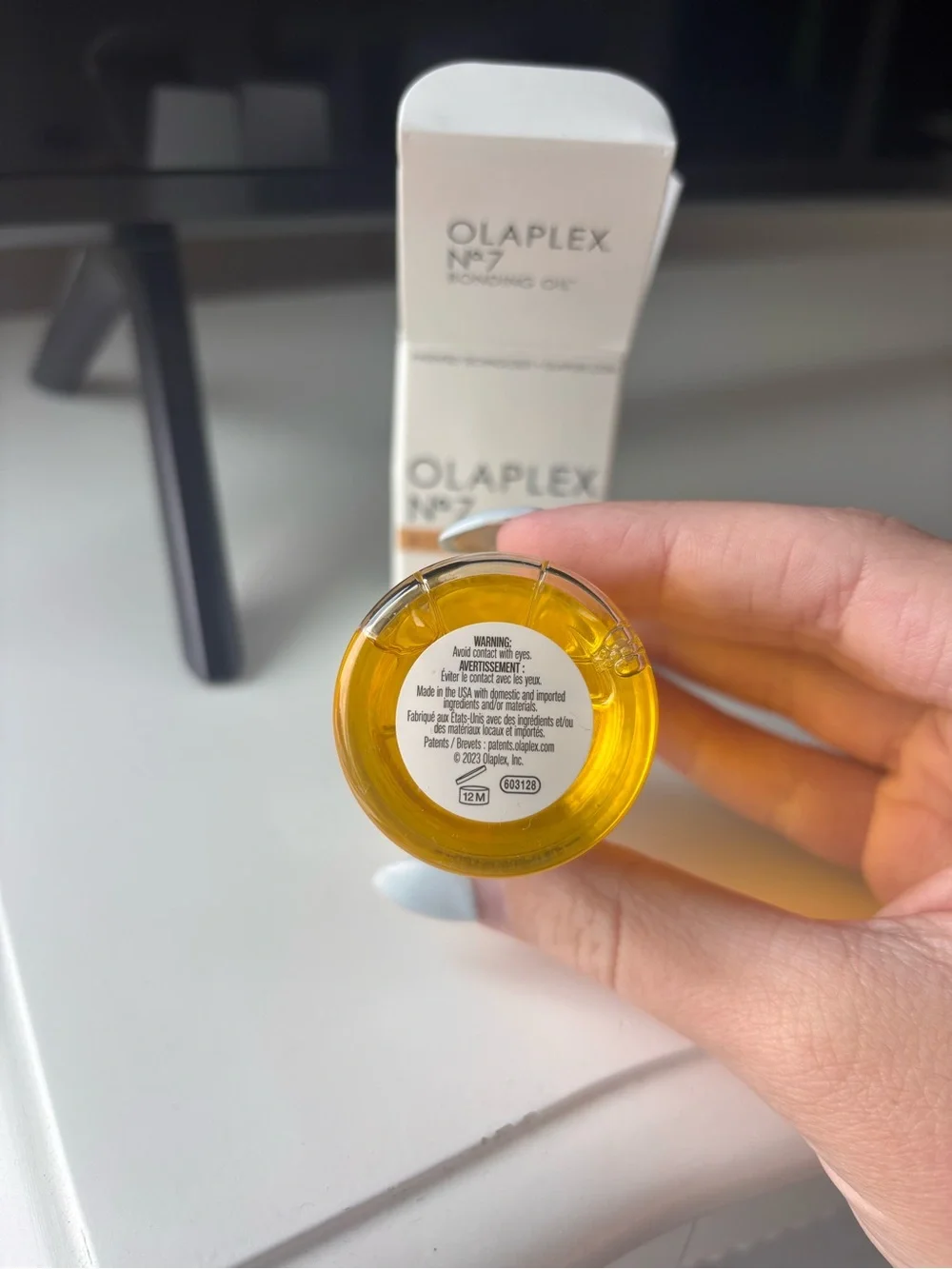 Olaplex No.7 Bonding Oil Frizz Reduction & Heat Protectant Hair Oil 1oz 30mL NEW